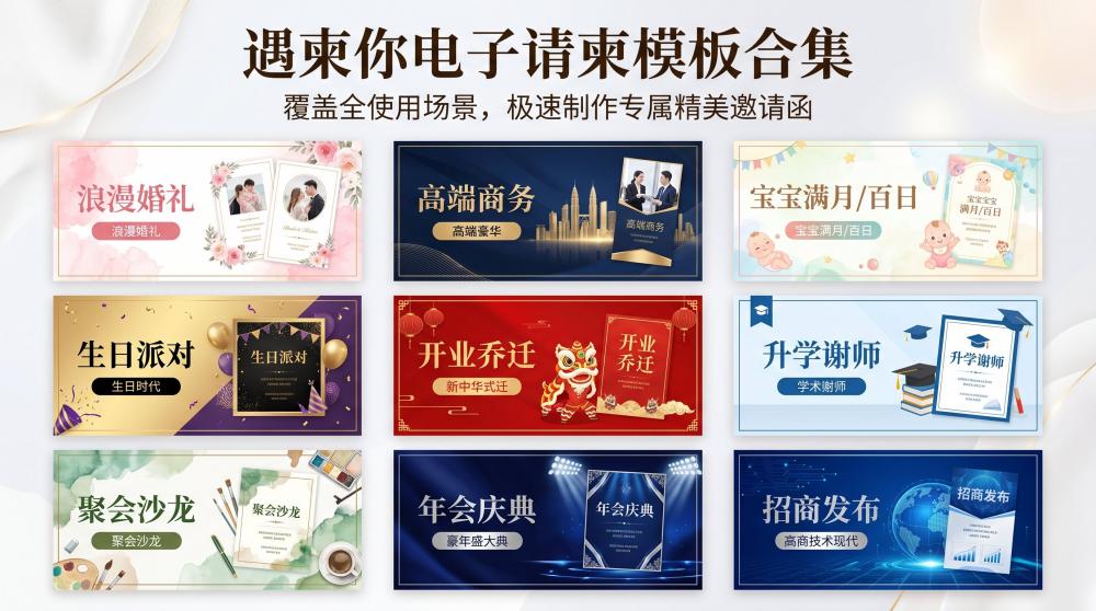 实体店开业别乱发传单！电子请柬才是低成本引流王，轻松暴涨门店客流